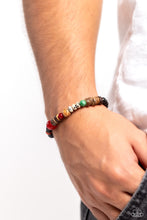 Load image into Gallery viewer, Paparazzi 🔆 I WOOD Be So Lucky - Blue Bracelet
