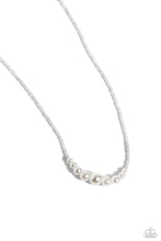 Load image into Gallery viewer, oak-sisters-jewelry-white-collar-whimsy-silver-paparazzi-accessories-by-lisa