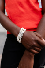Load image into Gallery viewer, Paparazzi 🔆 How Do You Do? - White Bracelet 🔆 Exclusive 2023 Convention Collection