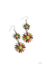 Load image into Gallery viewer, oak-sisters-jewelry-sun-wild-green-earrings-paparazzi-accessories-by-lisa