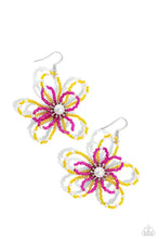 Load image into Gallery viewer, oak-sisters-jewelry-pearl-crush-yellow-earrings-paparazzi-accessories-by-lisa