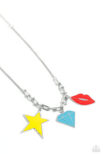 Load image into Gallery viewer, oak-sisters-jewelry-scouting-shapes-multi-necklace-paparazzi-accessories-by-lisa