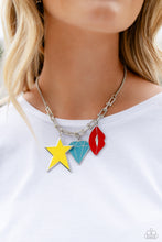 Load image into Gallery viewer, Paparazzi 🔆 Scouting Shapes - Multi Necklace 🔆 Exclusive 2023 Convention Collection