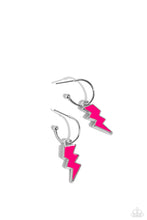 Load image into Gallery viewer, oak-sisters-jewelry-lightning-limit-pink-earrings-paparazzi-accessories-by-lisa