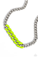 Load image into Gallery viewer, oak-sisters-jewelry-curb-craze-green-necklace-paparazzi-accessories-by-lisa