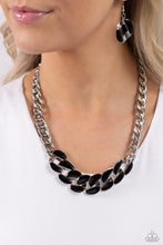 Load image into Gallery viewer, Paparazzi 🔆 CURB Craze - Black Necklace