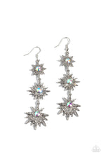 Load image into Gallery viewer, oak-sisters-jewelry-stellar-series-white-earrings-paparazzi-accessories-by-lisa