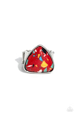 Load image into Gallery viewer, oak-sisters-jewelry-patterned-paladin-red-paparazzi-accessories-by-lisa