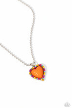 Load image into Gallery viewer, oak-sisters-jewelry-romantic-ragtime-orange-necklace-paparazzi-accessories-by-lisa