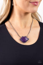 Load image into Gallery viewer, Paparazzi 🔆 Lip Locked - Purple Necklace