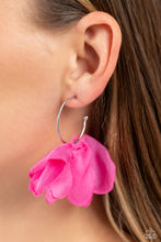 Load image into Gallery viewer, Paparazzi 🔆 Chiffon Class - Pink Earrings