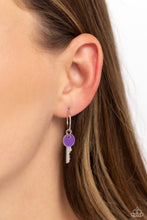 Load image into Gallery viewer, Paparazzi 🔆 Key Performance - Purple Earrings