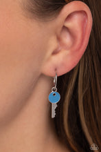 Load image into Gallery viewer, Paparazzi 🔆 Key Performance - Blue Earrings