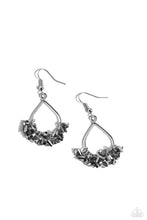 Load image into Gallery viewer, oak-sisters-jewelry-charm-of-the-century-silver-earrings-paparazzi-accessories-by-lisa