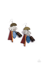 Load image into Gallery viewer, oak-sisters-jewelry-textured-talisman-multi-earrings-paparazzi-accessories-by-lisa
