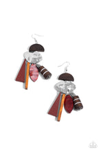 Load image into Gallery viewer, oak-sisters-jewelry-textured-talisman-red-paparazzi-accessories-by-lisa