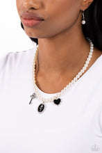 Load image into Gallery viewer, Paparazzi 🔆 Charming Collision - Black Necklace