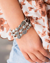 Load image into Gallery viewer, Paparazzi 🔆 Enchanting Emotion - Silver Bracelet