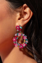 Load image into Gallery viewer, Paparazzi 🔆 Wreathed in Wildflowers - Multi Post Earrings