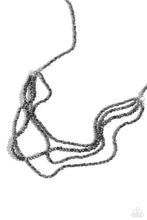 Load image into Gallery viewer, oak-sisters-jewelry-candescent-cascade-silver-necklace-paparazzi-accessories-by-lisa