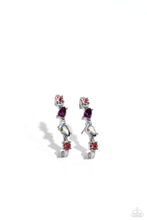 Load image into Gallery viewer, oak-sisters-jewelry-trendy-twists-pink-post earrings-paparazzi-accessories-by-lisa