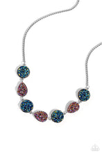 Load image into Gallery viewer, oak-sisters-jewelry-druzy-demand-multi-necklace-paparazzi-accessories-by-lisa
