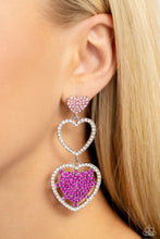 Load image into Gallery viewer, Paparazzi 🔆 Couples Celebration - Pink Post Earrings