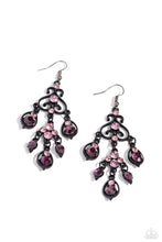Load image into Gallery viewer, oak-sisters-jewelry-regal-renovation-purple-earrings-paparazzi-accessories-by-lisa