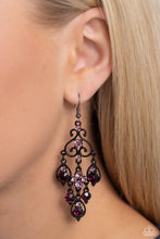 Load image into Gallery viewer, Paparazzi 🔆 Regal Renovation - Purple Earrings