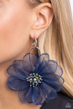 Load image into Gallery viewer, Paparazzi 🔆 Cosmopolitan Chiffon - Blue Earrings