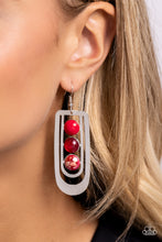 Load image into Gallery viewer, Paparazzi 🔆 Layered Lure - Red Earrings
