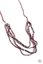 Load image into Gallery viewer, oak-sisters-jewelry-candescent-cascade-red-paparazzi-accessories-by-lisa