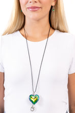 Load image into Gallery viewer, Paparazzi 🔆 Seize the Simplicity - Green Lanyard
