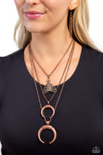 Load image into Gallery viewer, Paparazzi 🔆 Moth Medley - Copper Necklace