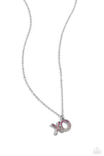 Load image into Gallery viewer, oak-sisters-jewelry-xo-showcase-pink-necklace-paparazzi-accessories-by-lisa