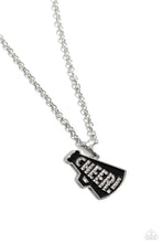Load image into Gallery viewer, oak-sisters-jewelry-cheer-champion-black-necklace-paparazzi-accessories-by-lisa
