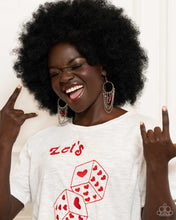 Load image into Gallery viewer, Paparazzi 🔆 Cascading Clash - Red Earrings