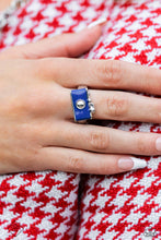 Load image into Gallery viewer, Paparazzi π Tourist Timestamp - Blue Ring