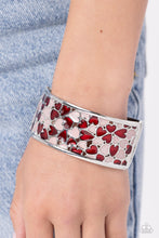 Load image into Gallery viewer, Paparazzi 🔆 Penchant for Patterns - Red Bracelet