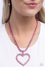 Load image into Gallery viewer, Paparazzi 🔆 Flirting Fancy - Pink Necklace