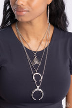 Load image into Gallery viewer, Paparazzi 🔆 Moth Medley - Silver Necklace