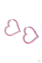 Load image into Gallery viewer, oak-sisters-jewelry-loving-legend-pink-earrings-paparazzi-accessories-by-lisa