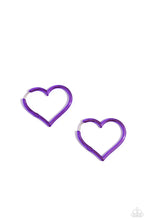 Load image into Gallery viewer, oak-sisters-jewelry-loving-legend-purple-earrings-paparazzi-accessories-by-lisa