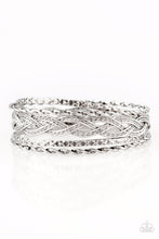 Load image into Gallery viewer, oak-sisters-jewelry-straight-street-silver-bracelet-paparazzi-accessories-by-lisa