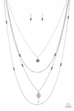 Load image into Gallery viewer, oak-sisters-jewelry-key-keynote-blue-necklace-paparazzi-accessories-by-lisa