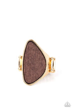 Load image into Gallery viewer, Paparazzi 🔆 Perfectly Petrified - Gold Ring
