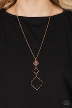 Load image into Gallery viewer, Paparazzi 🔆 Marrakesh Mystery - Copper Necklace
