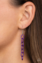 Load image into Gallery viewer, Paparazzi 🔆 Mardi Gras Mayhem - Purple Necklace
