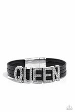 Load image into Gallery viewer, Paparazzi 🔆 Queen of My Life - Black Bracelet
