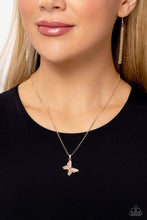 Load image into Gallery viewer, Paparazzi 🔆 Midair Magic - Rose Gold Necklace
